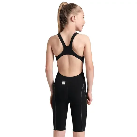 ARENA POWERSKIN IMPULSO JR GIRLS BLACK TEAL 008605 SIz 26 SWIMSUIT $210 MSRP Outdoor Games
